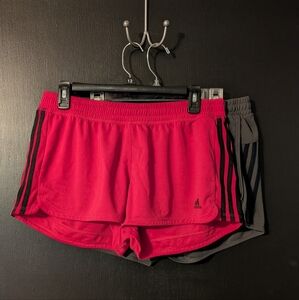 Bundle (2) Adidas Shorts Women's Size L